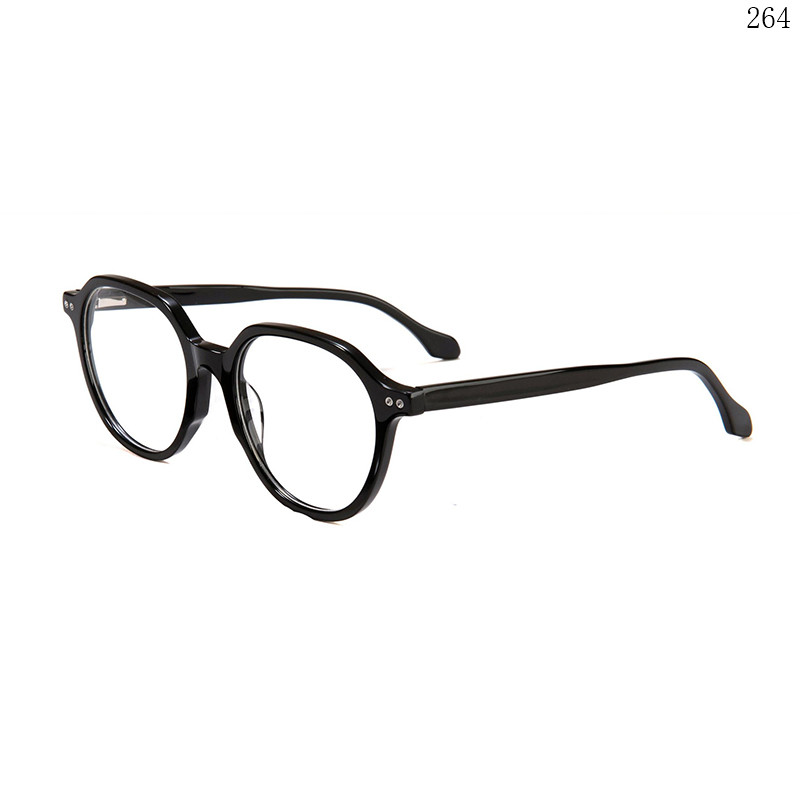 Dachuan Optical F3015 China Supplier Classic Retro Style Acetate Eyeglass Frames with Spring Hinges (4)