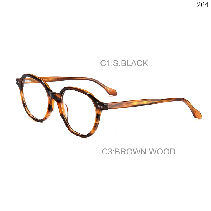 Dachuan Optical F3015 China Supplier Classic Retro Style Acetate Eyeglass Frames with Spring Hinges (6)