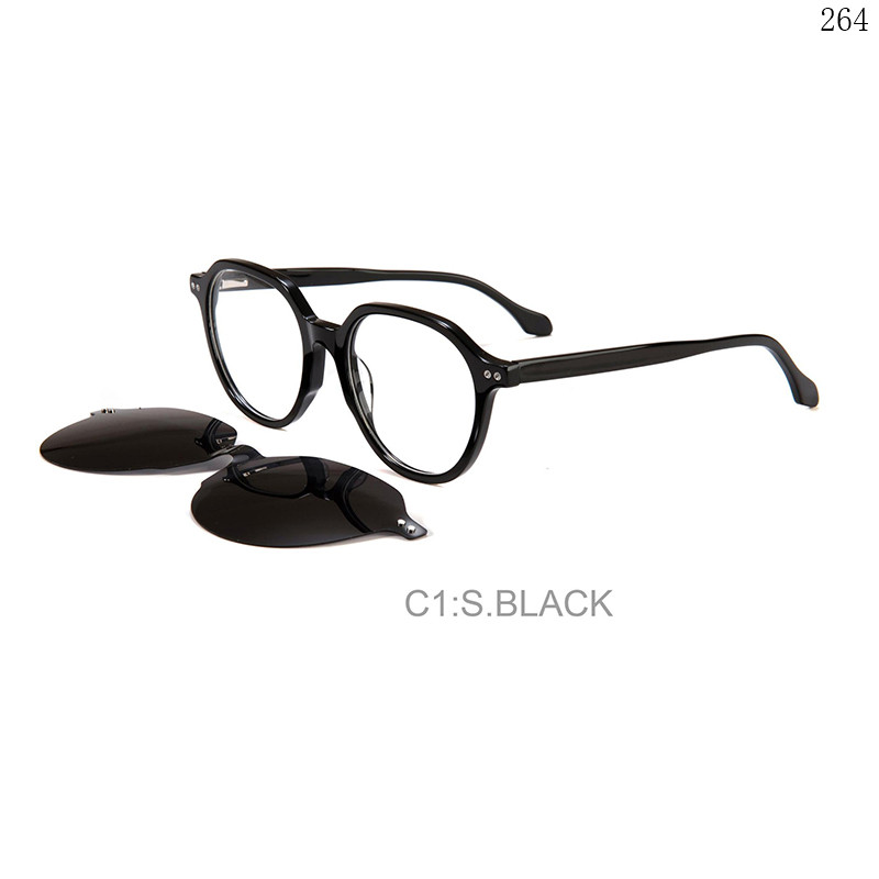 Dachuan Optical F3015 China Supplier Unisex Trendy Acetate Clip On Eyeglasses Frames with Oval Shape (7)