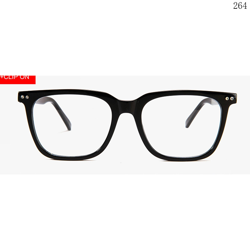 Dachuan Optical F3016 China Supplier Classic Design Acetate Clip On Eyeglasses Frames with Logo Custom (1)