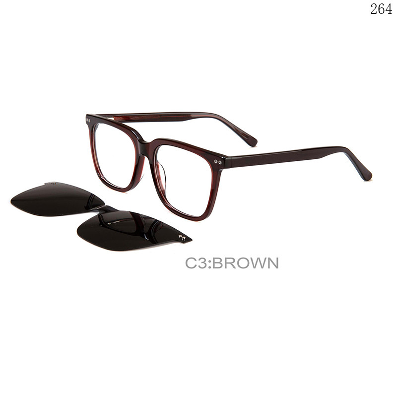 Dachuan Optical F3016 China Supplier Classic Design Acetate Clip On Eyeglasses Frames with Logo Custom (10)