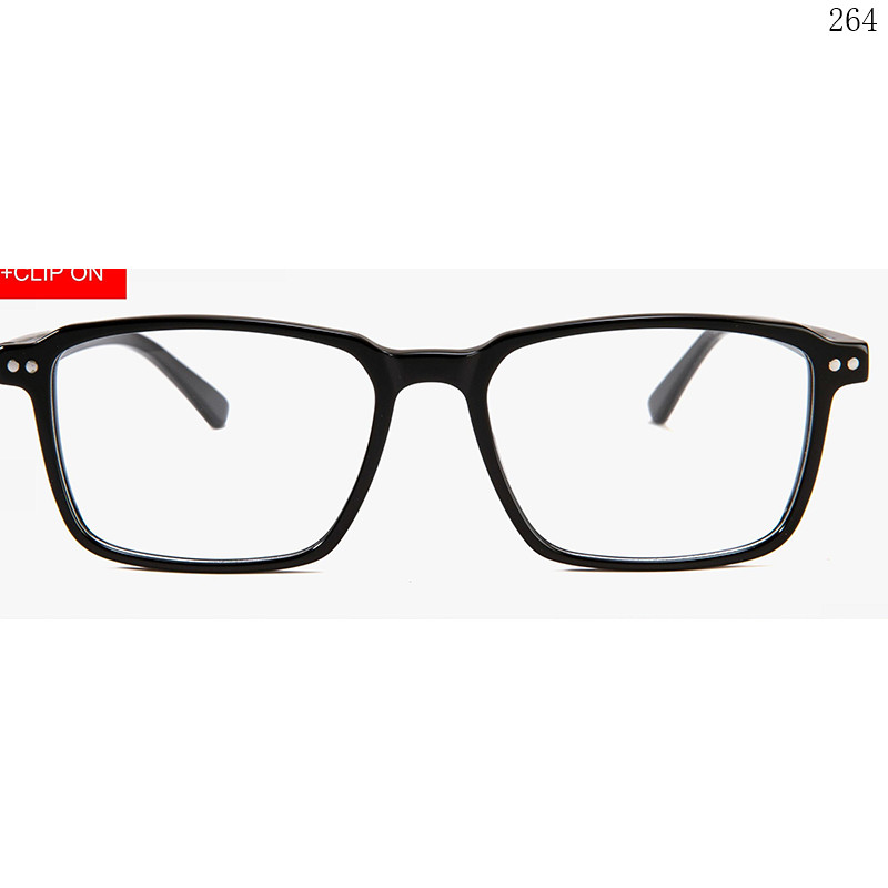 Dachuan Optical F3017 China Supplier High Quality Acetate Clip On Eyeglasses Frames with UV400 Protection (1)