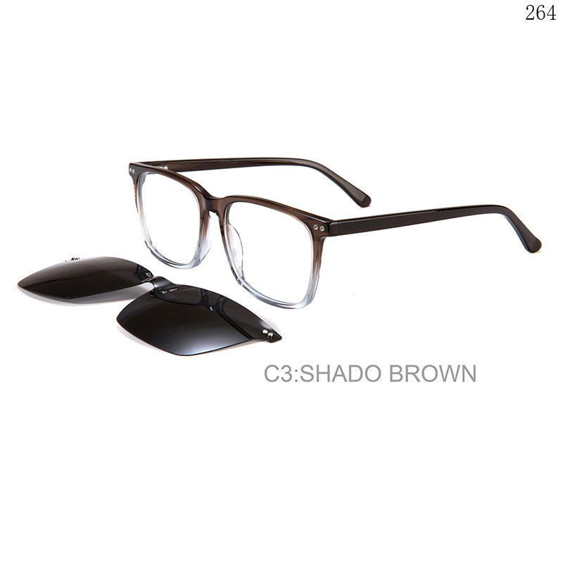 Dachuan Optical F3018 China Supplier Classic Style Acetate Clip On Eyeglasses Frames with Good Quality (10)