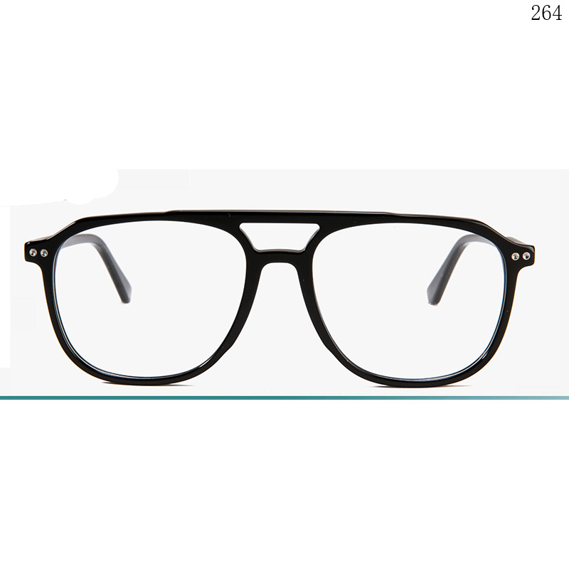 Dachuan Optical F3019 China Supplier Trends Aviator Acetate Eyeglasses Frames with Spring Hinges (1)