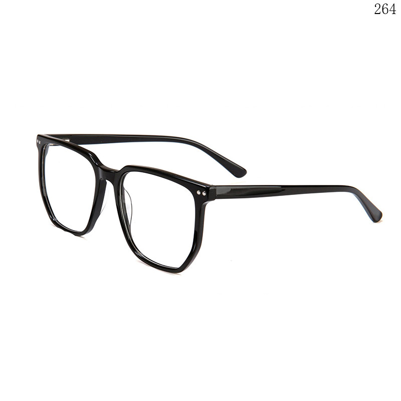 Dachuan Optical F3021 China Supplier Trendy Oversized Acetate Eyeglasses Frames with Custom Logo (4)