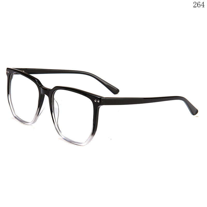 Dachuan Optical F3021 China Supplier Trendy Oversized Acetate Eyeglasses Frames with Custom Logo (5)