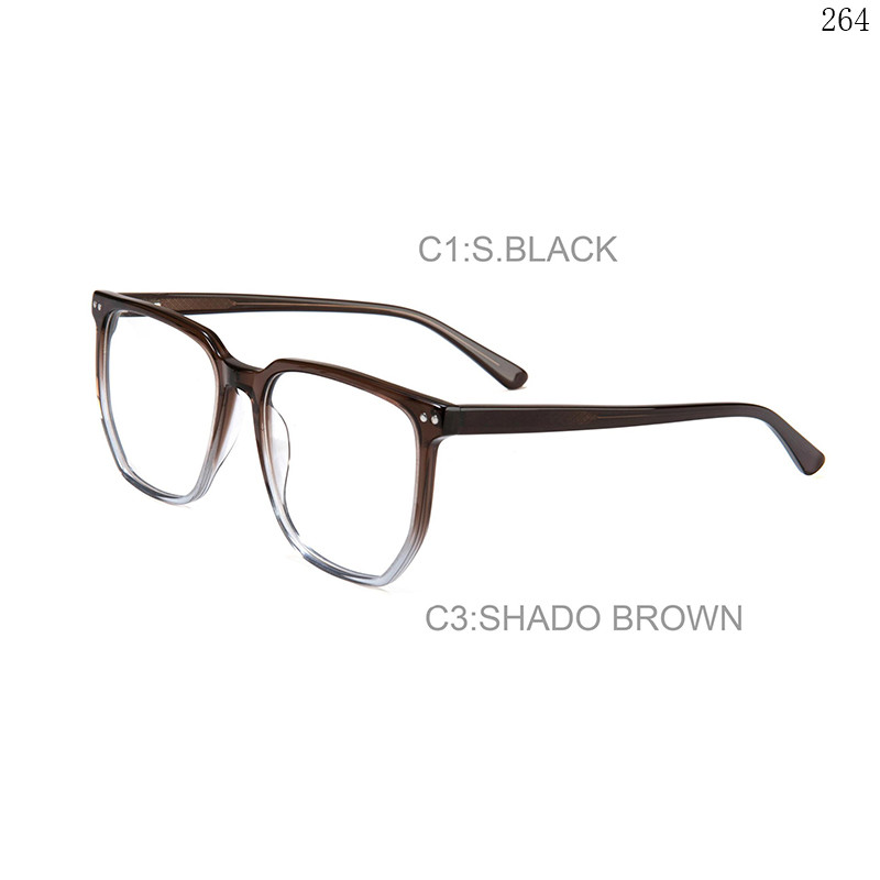 Dachuan Optical F3021 China Supplier Trendy Oversized Acetate Eyeglasses Frames with Custom Logo (6)