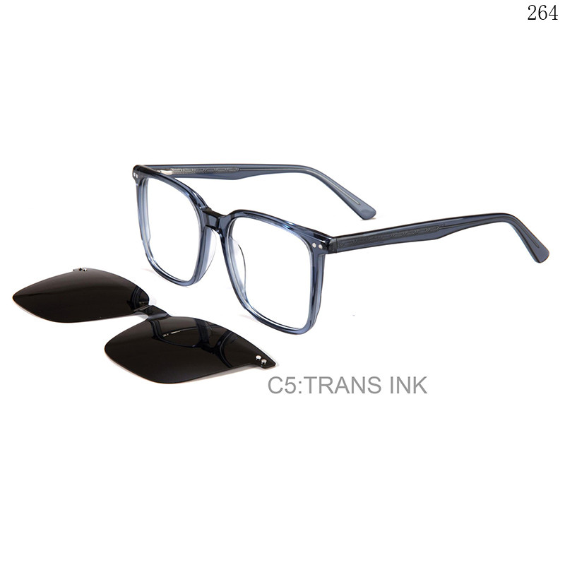 Dachuan Optical F3022 China Supplier Good Quality Acetate Clip On Eyewear Frames with Oversized Frame (11)