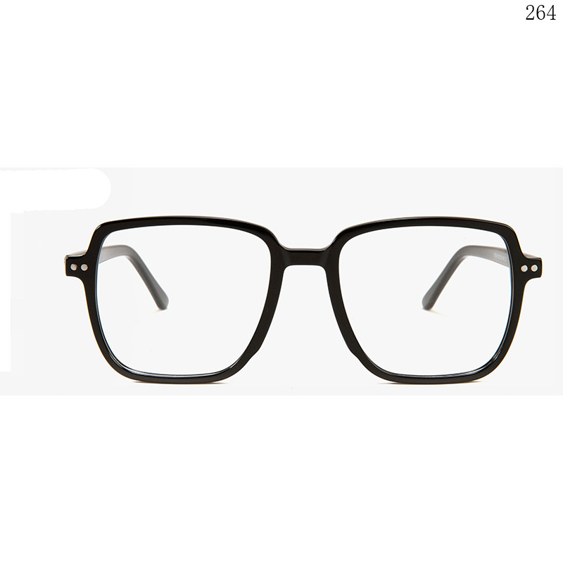 Dachuan Optical F3024 China Supplier Unisex Oversized Acetate Spectacle Frames with Spring Hinges (1)