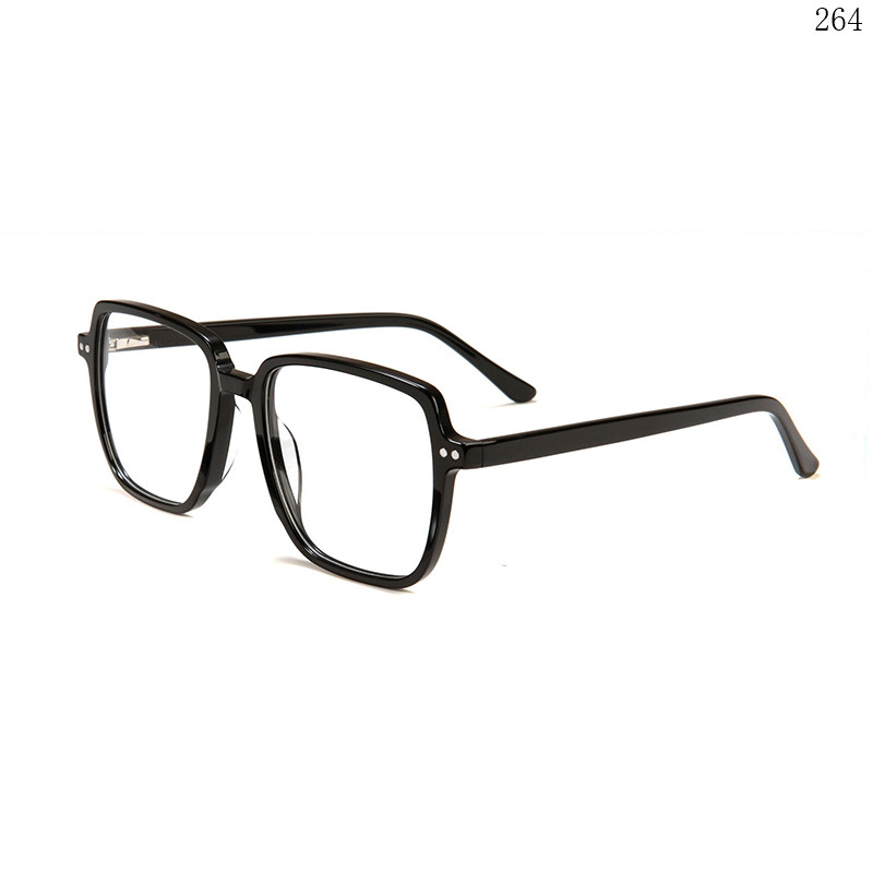 Dachuan Optical F3024 China Supplier Unisex Oversized Acetate Spectacle Frames with Spring Hinges (4)