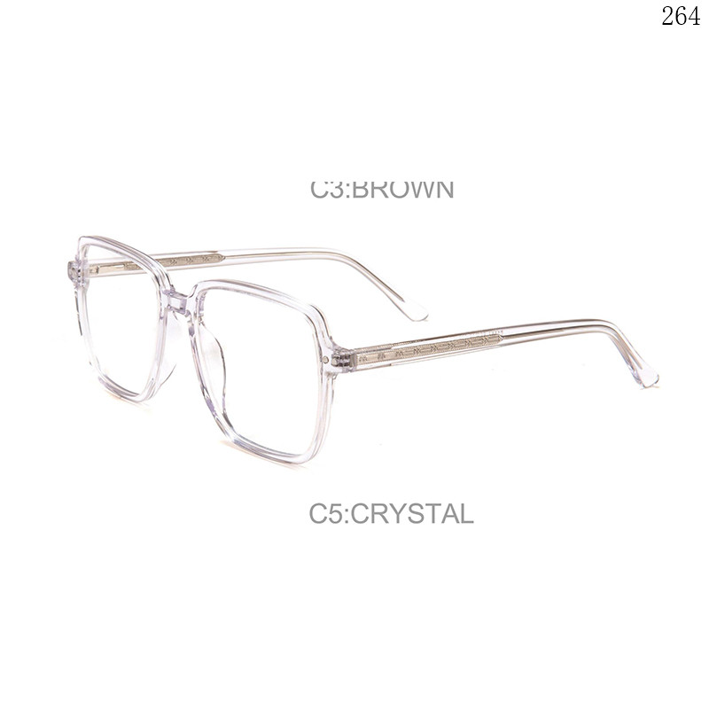 Dachuan Optical F3024 China Supplier Unisex Oversized Acetate Spectacle Frames with Spring Hinges (8)