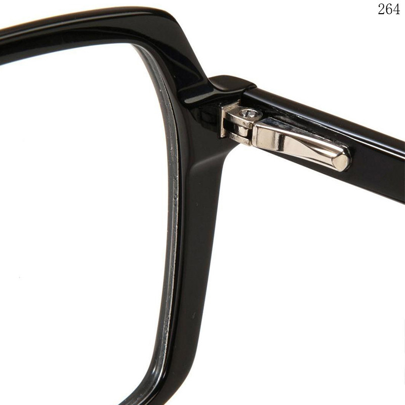 Dachuan Optical F3026 China Supplier Trendy Design Acetate Clip On Eyewear Frames with Spring Hinges (2)