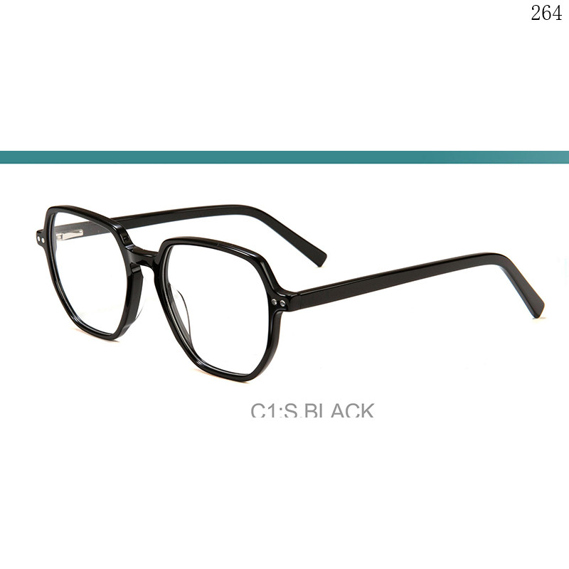 Dachuan Optical F3028 China Supplier Trendy Vintage Acetate Spectacle Frames with Custom Packaging (4)