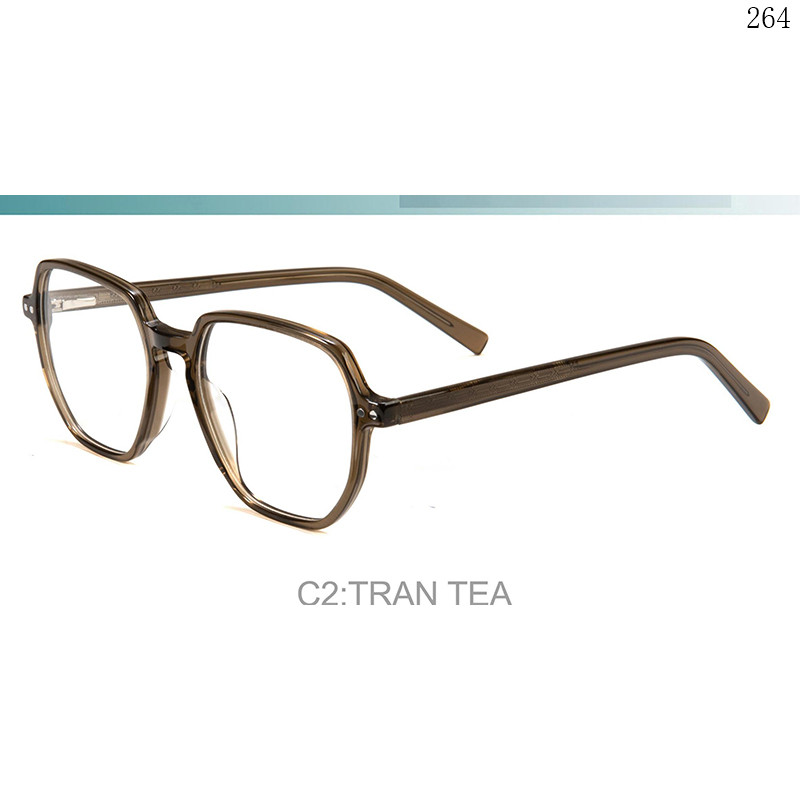 Dachuan Optical F3028 China Supplier Trendy Vintage Acetate Spectacle Frames with Custom Packaging (5)