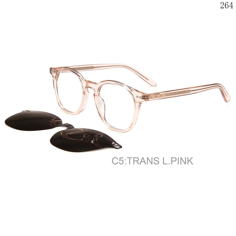 Dachuan Optical F3030 China Supplier Hign Quality Acetate Clip On Eyeglasses with Retro Shape (10)