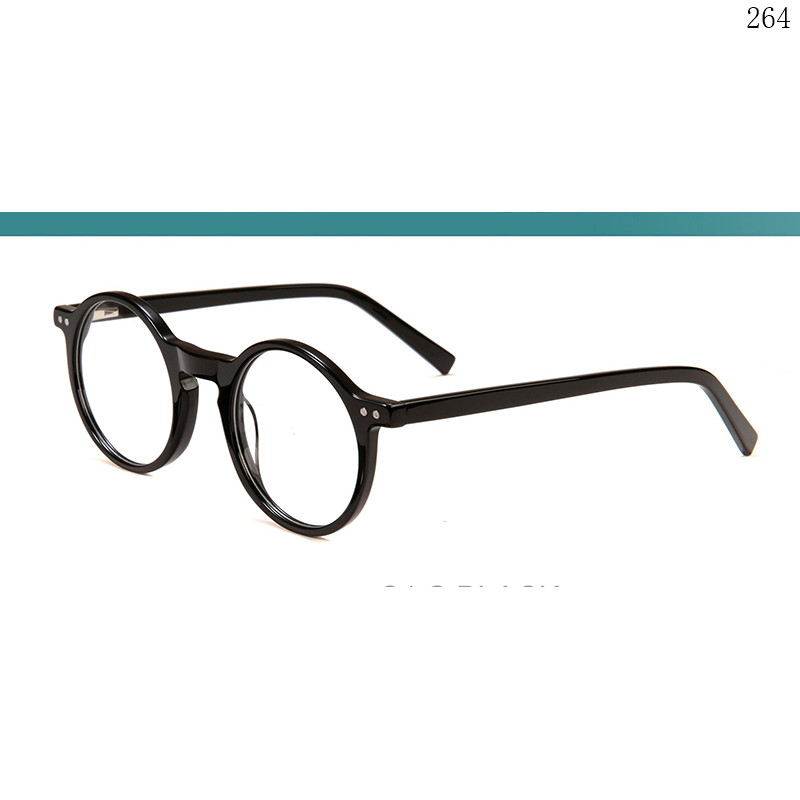 Dachuan Optical F3031 China Supplier Vintage Style Acetate Optical Eyewear with Round Shape (4)