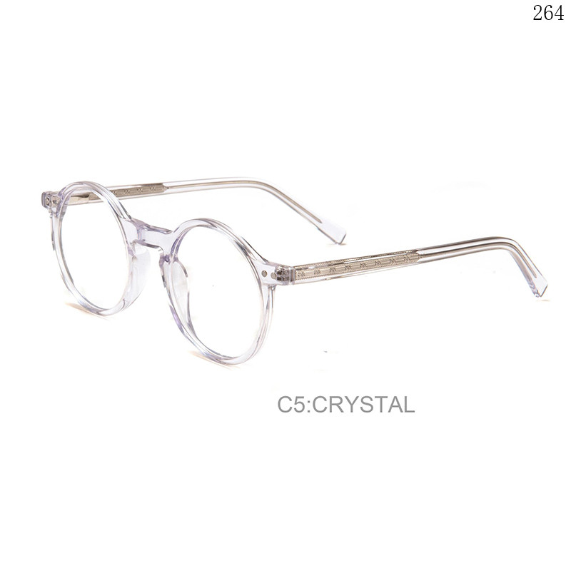 Dachuan Optical F3031 China Supplier Vintage Style Acetate Optical Eyewear with Round Shape (8)