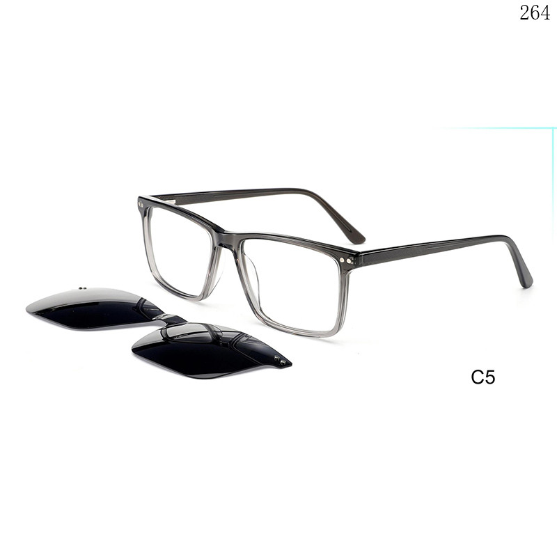 Dachuan Optical F3036 China Supplier Unisex Good Acetate Clip On Eyeglasses with UV Protection (11)