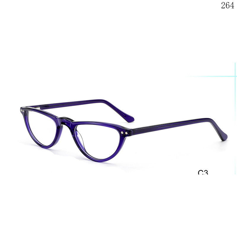 Dachuan Optical F3038 China Supplier New Trands Acetate Optical Glasses Frames with Cateye Shape (6)