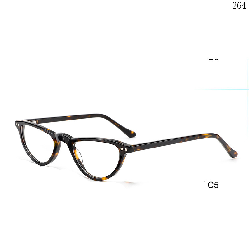 Dachuan Optical F3038 China Supplier New Trands Acetate Optical Glasses Frames with Cateye Shape (8)