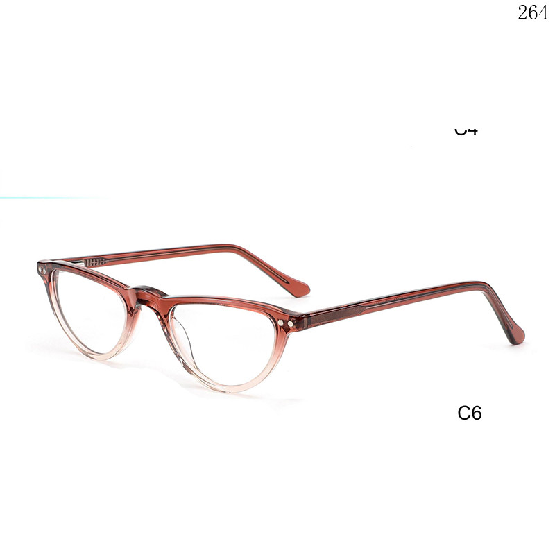 Dachuan Optical F3038 China Supplier New Trands Acetate Optical Glasses Frames with Cateye Shape (9)