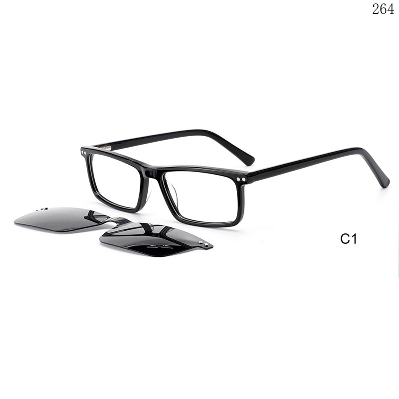 Dachuan Optical F3041 China Supplier Hot Trendy Acetate Clip On Eyeglass Frames with Small Frame (6)