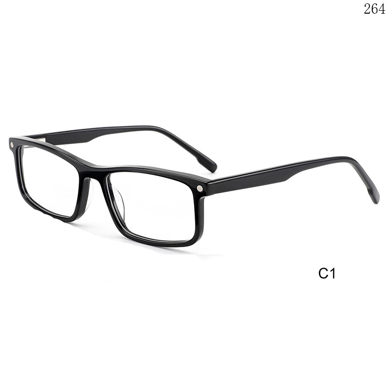 Dachuan Optical F3042 China Supplier Classic Style Acetate Eyewear Gafas Ópticas Lentes with Spring Hinges (3)