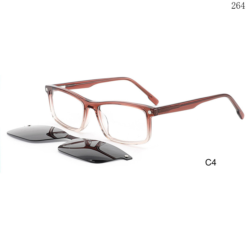 Dachuan Optical F3042 China Supplier New Arrival Acetate Clip On Eyeglass Frames with Logo Design (10)