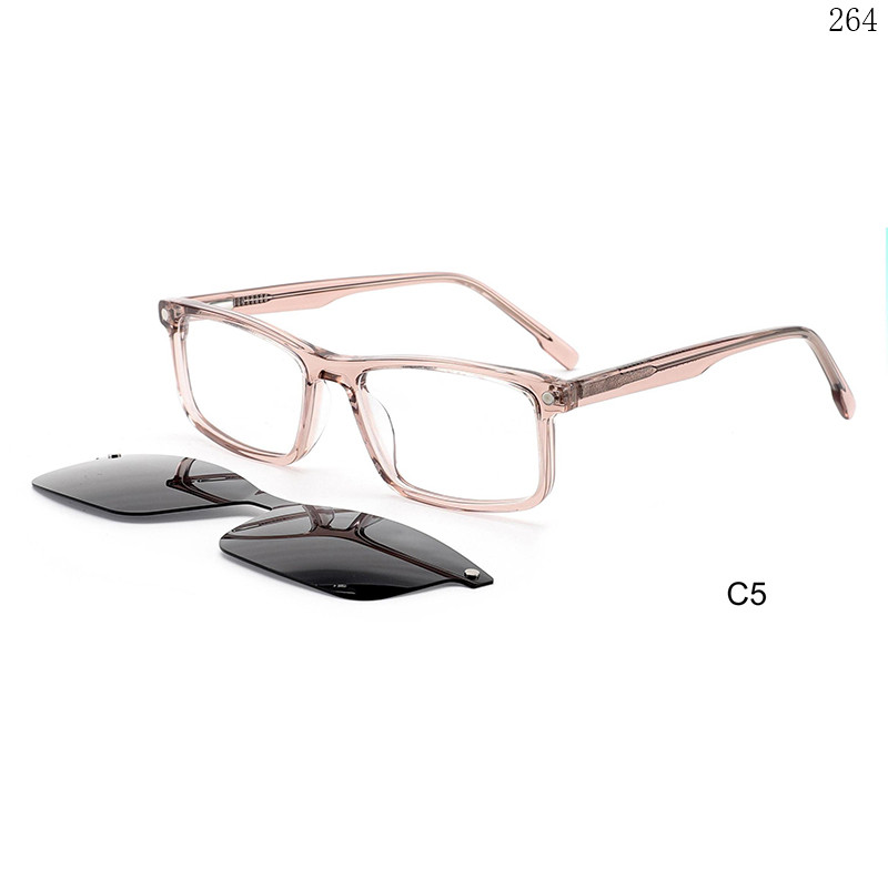 Dachuan Optical F3042 China Supplier New Arrival Acetate Clip On Eyeglass Frames with Logo Design (11)