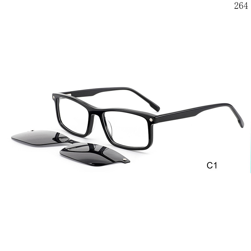 Dachuan Optical F3042 China Supplier New Arrival Acetate Clip On Eyeglass Frames with Logo Design (7)