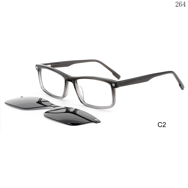 Dachuan Optical F3042 China Supplier New Arrival Acetate Clip On Eyeglass Frames with Logo Design (8)