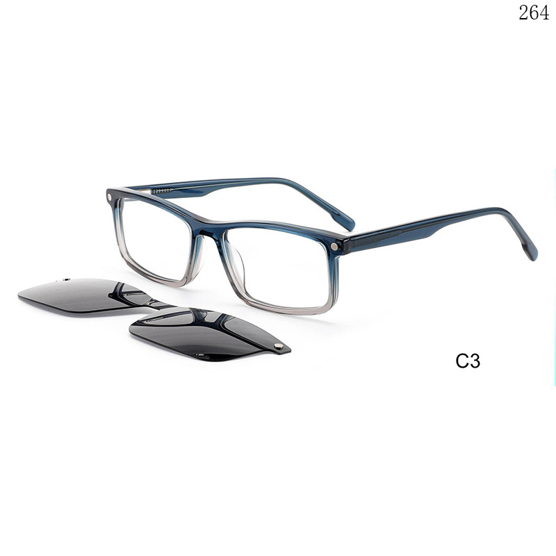 Dachuan Optical F3042 China Supplier New Arrival Acetate Clip On Eyeglass Frames with Logo Design (9)