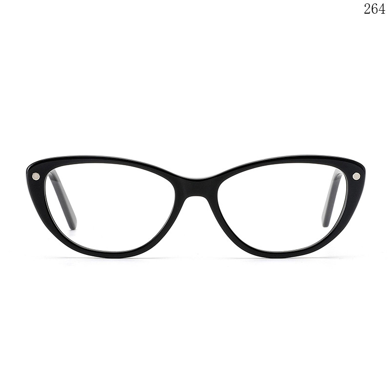 Dachuan Optical F3045 China Supplier Trendy Style Acetate Spectacle Frames Eyeglass with Cateye Frame (1)