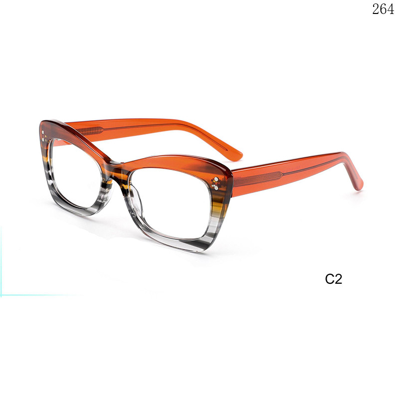 Dachuan Optical F3051 China Supplier Fashion Ladies Style Acetate Optical Eyewear with Metal Hinges (4)