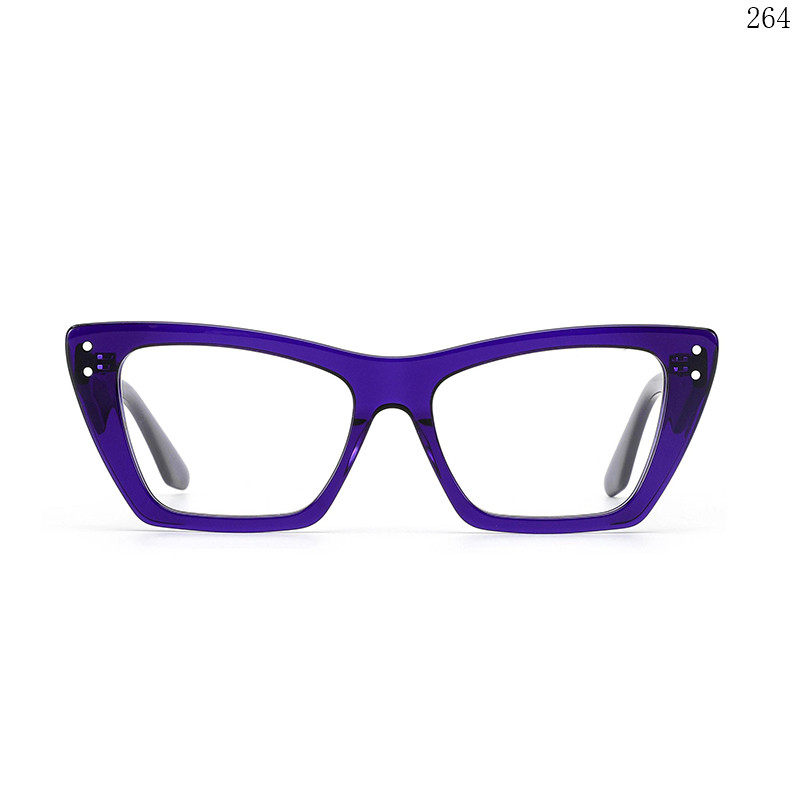 Dachuan Optical F3052 China Supplier Trendy Thick Acetate Clip On Eyeglasses with Logo Custom (1)