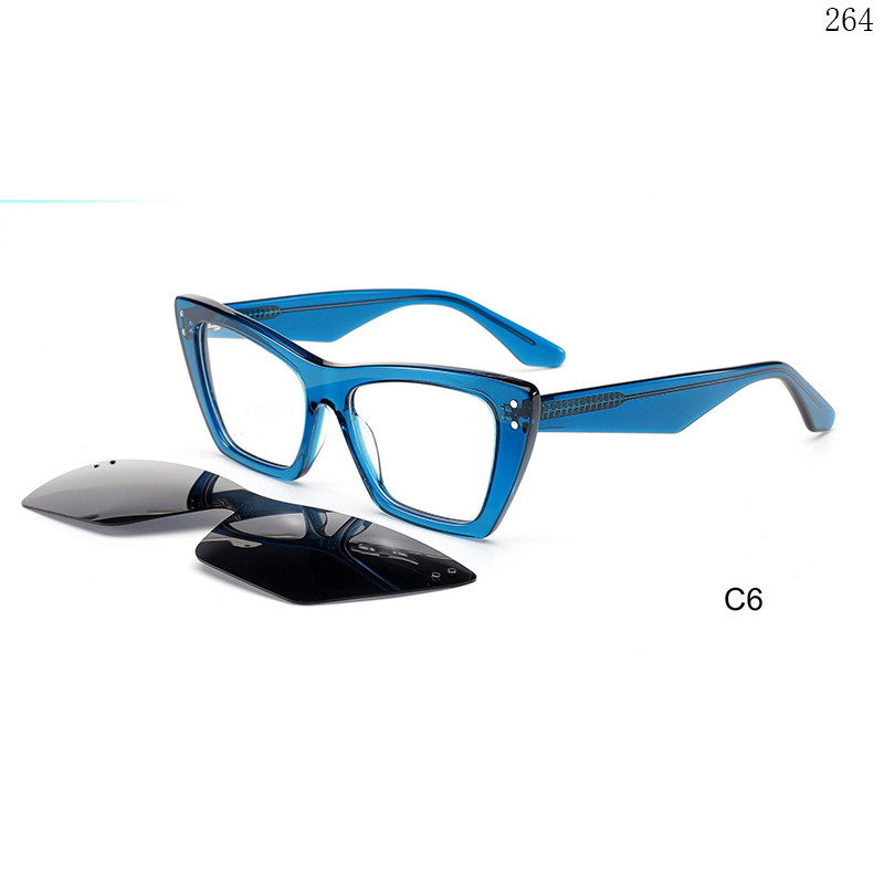 Dachuan Optical F3052 China Supplier Trendy Thick Acetate Clip On Eyeglasses with Logo Custom (11)