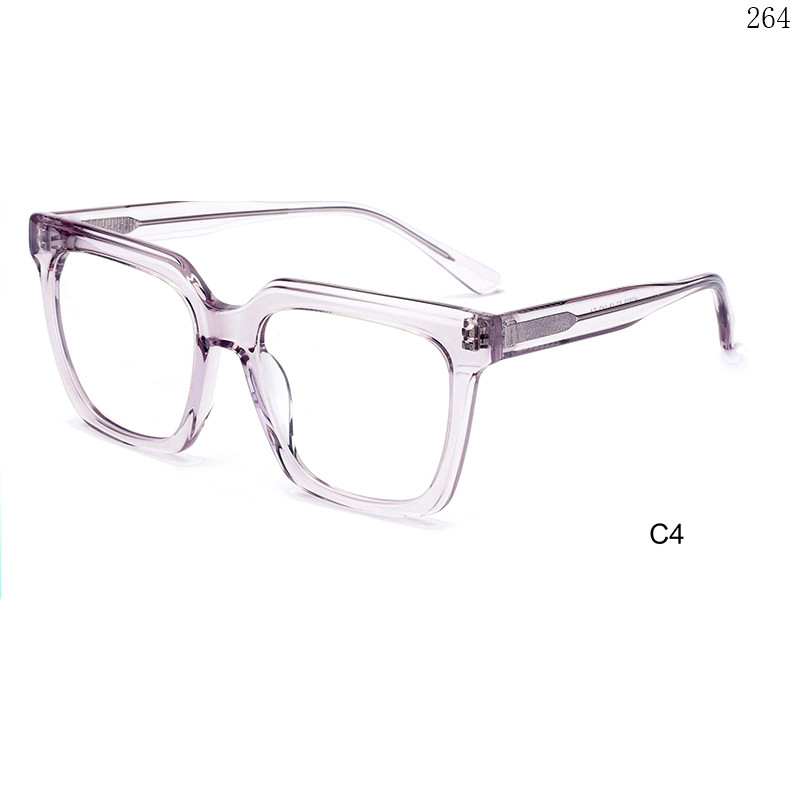 Dachuan Optical H2809 China Supplier Trendy Oversized Acetate Eyeglasses Occhiali Ottici with Cateye Shape (9)