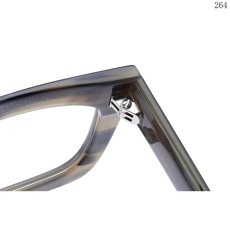 Dachuan Optical H2810 China Supplier Casual Design Acetate Eyeglasses Occhiali Ottici with Metal Hinges (4)