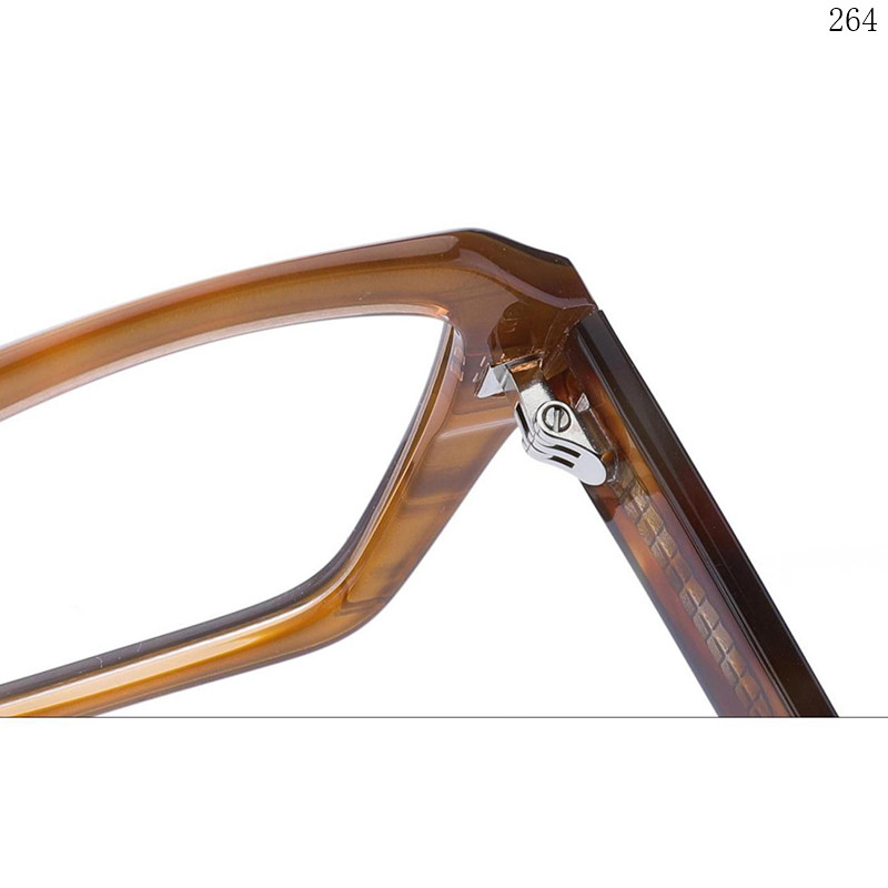 Dachuan Optical H2814 China Supplier Unisex Fashion Acetate Optical Frame Occhiali Da Vista with Metal Hinges (4)