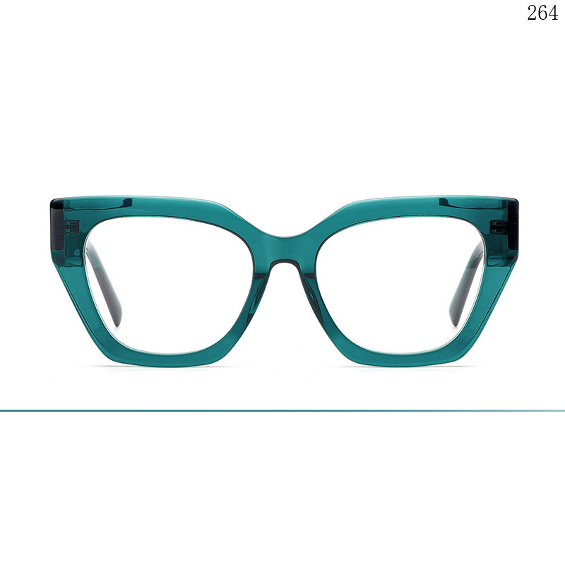 Dachuan Optical H2815 China Supplier Ladies Fashion Acetate Eyeglasses Frames with Thick Frame (1)