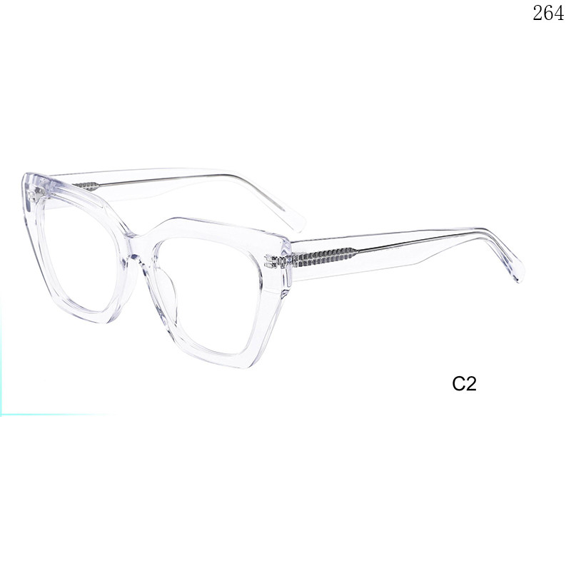 Dachuan Optical H2815 China Supplier Ladies Fashion Acetate Eyeglasses Frames with Thick Frame (7)