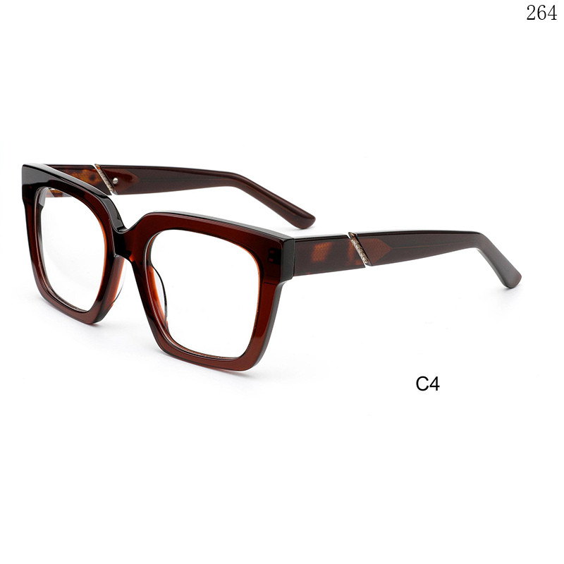 Dachuan Optical H2817 China Supplier Good Quality Acetate Optical Frame Occhiali Da Vista  Lentes Eyeglasses (9)