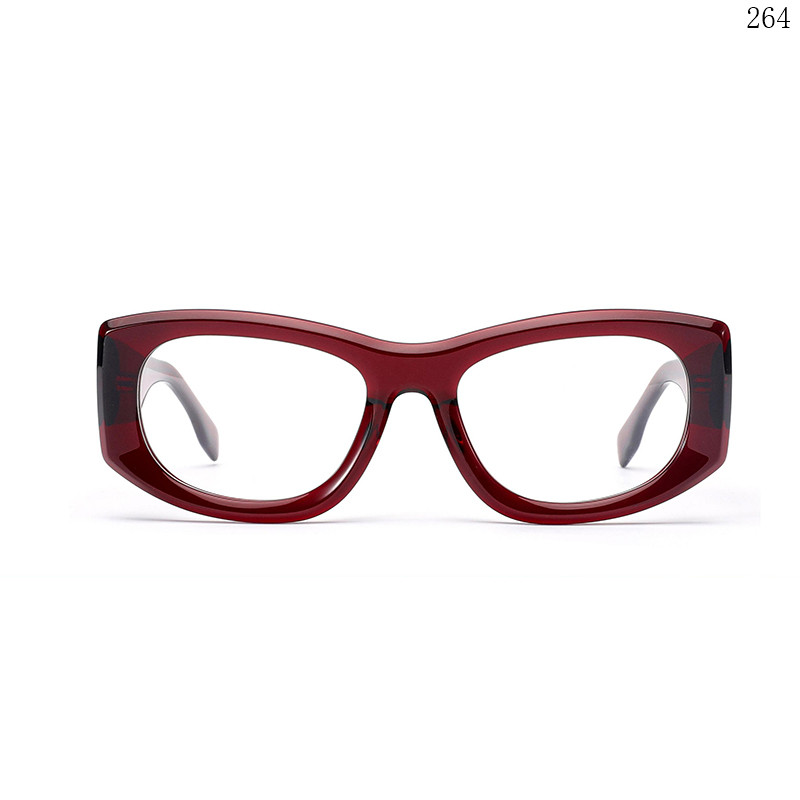 Dachuan Optical H2821 China Supplier New Fashion Acetate Spectacle Frames Lentes with Metal Hinges (1)