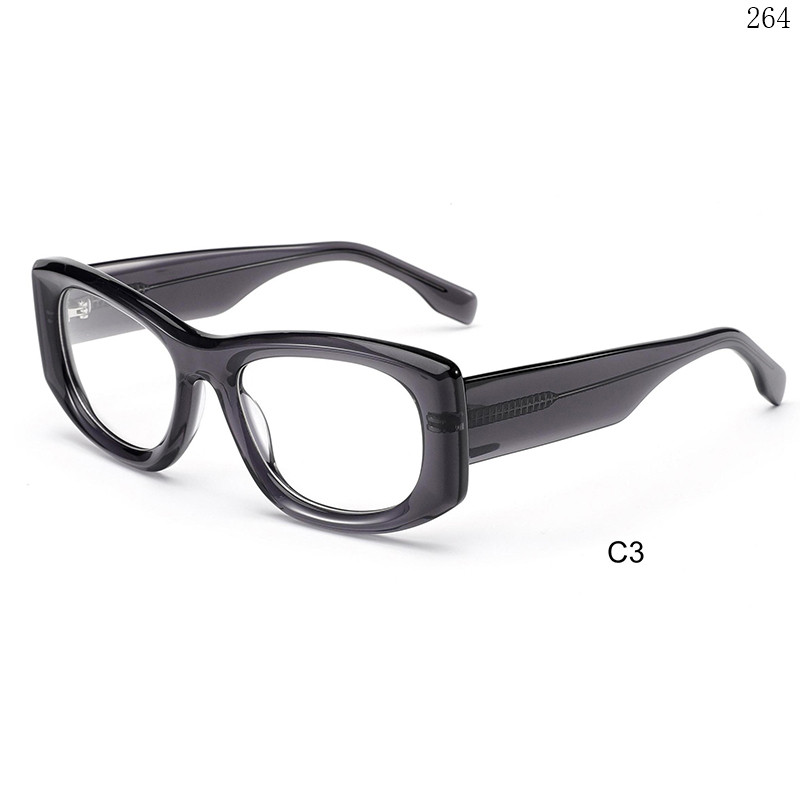 Dachuan Optical H2821 China Supplier New Fashion Acetate Spectacle Frames Lentes with Metal Hinges (8)