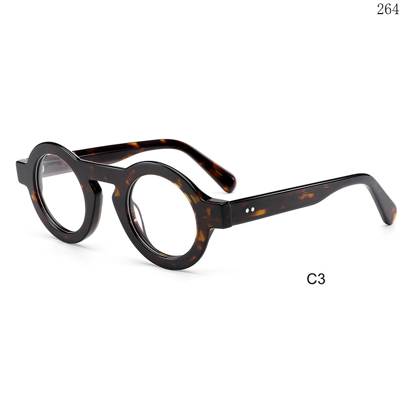 Dachuan Optical H2822 China Supplier Vintage Design Acetate Spectacle Frames Lentes with Custom Logo (8)