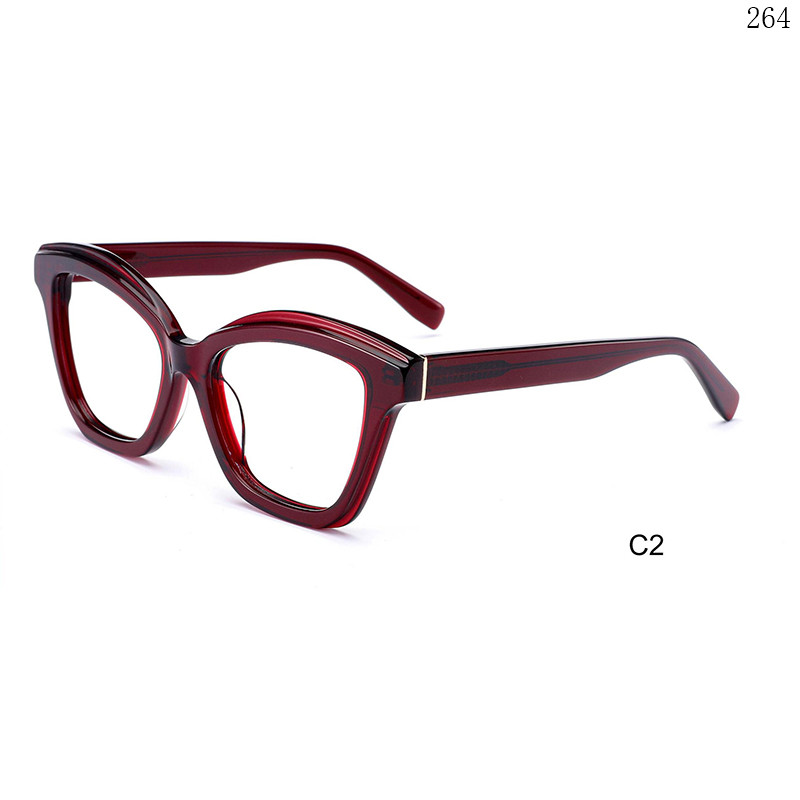 Dachuan Optical H2823 China Supplier Fashion Butterfly Acetate Spectacle Frames Lentes with Good Quality (7)