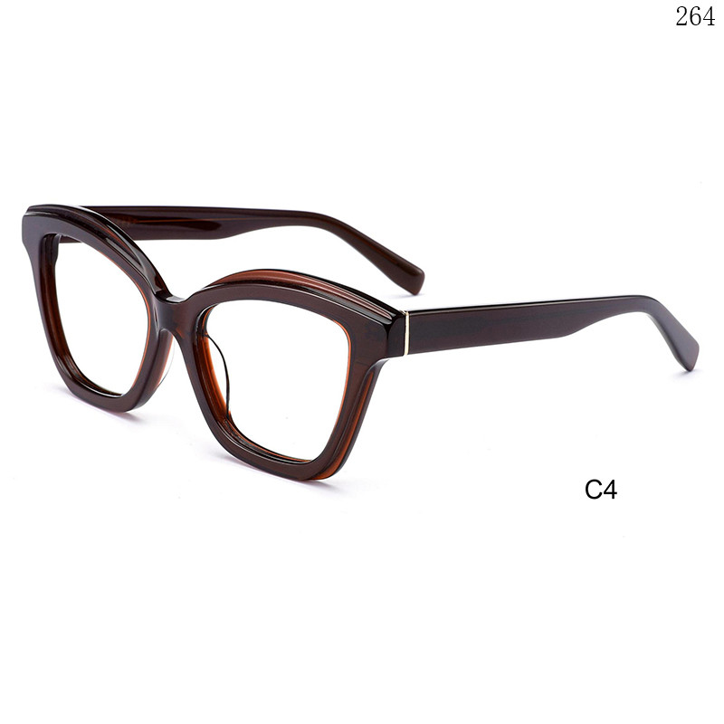 Dachuan Optical H2823 China Supplier Fashion Butterfly Acetate Spectacle Frames Lentes with Good Quality (8)