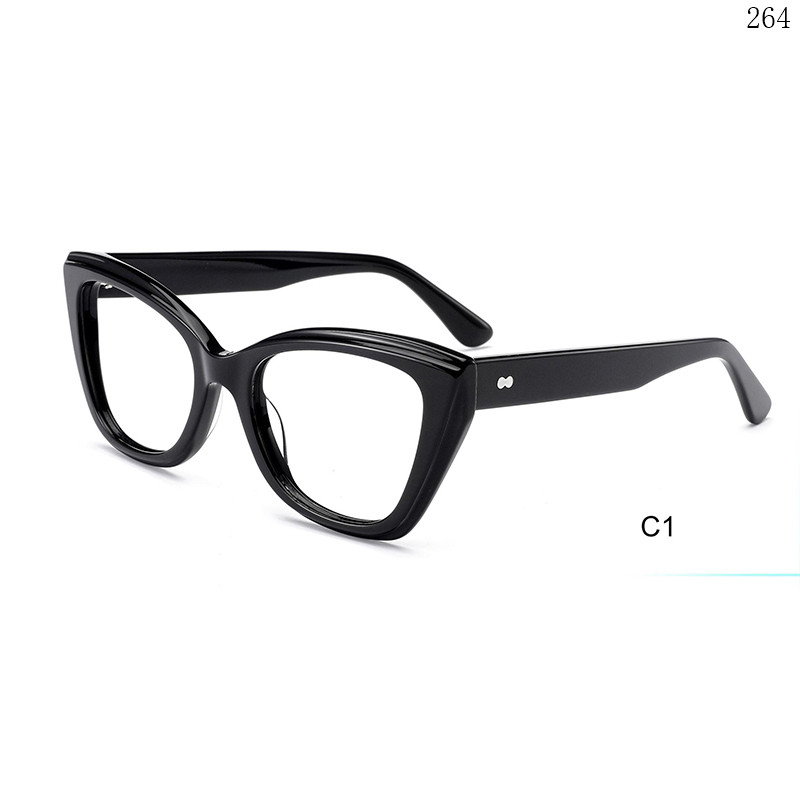 Dachuan Optical H2825 China Supplier Trendy Oversized Acetate Optical Eyewear Lentes with Packaging Custom (6)