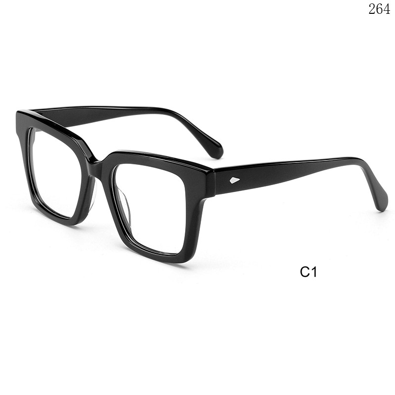 Dachuan Optical H2828 China Supplier Hot Trends Oversized Acetate Spectacle Frames Lentes with Logo Custom (6)