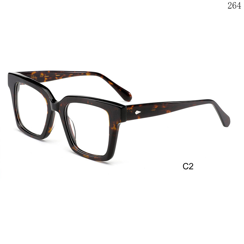 Dachuan Optical H2828 China Supplier Hot Trends Oversized Acetate Spectacle Frames Lentes with Logo Custom (7)